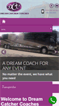 Mobile Screenshot of dreamcatchercoaches.com